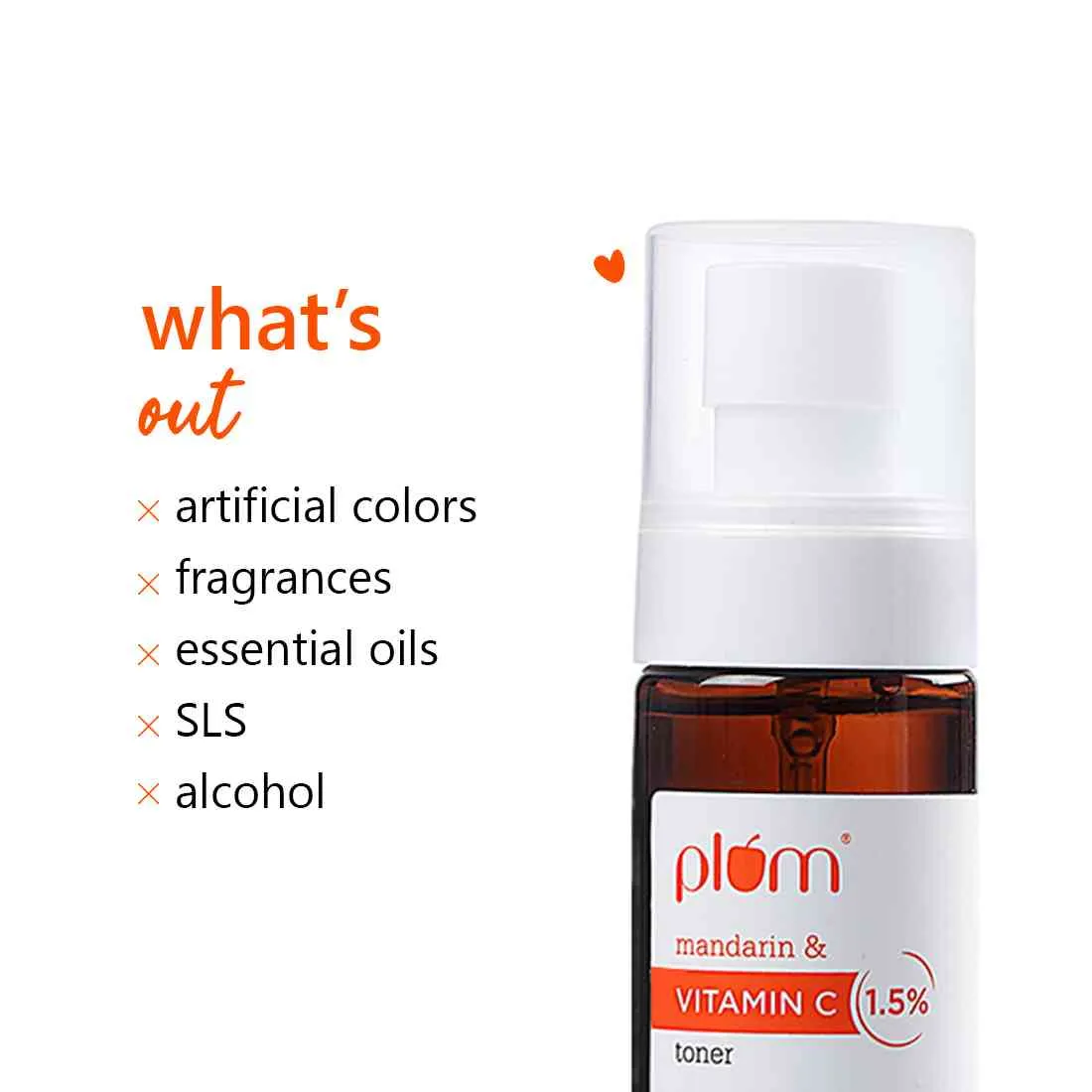 1.5% Vitamin C Face Toner with Mandarin