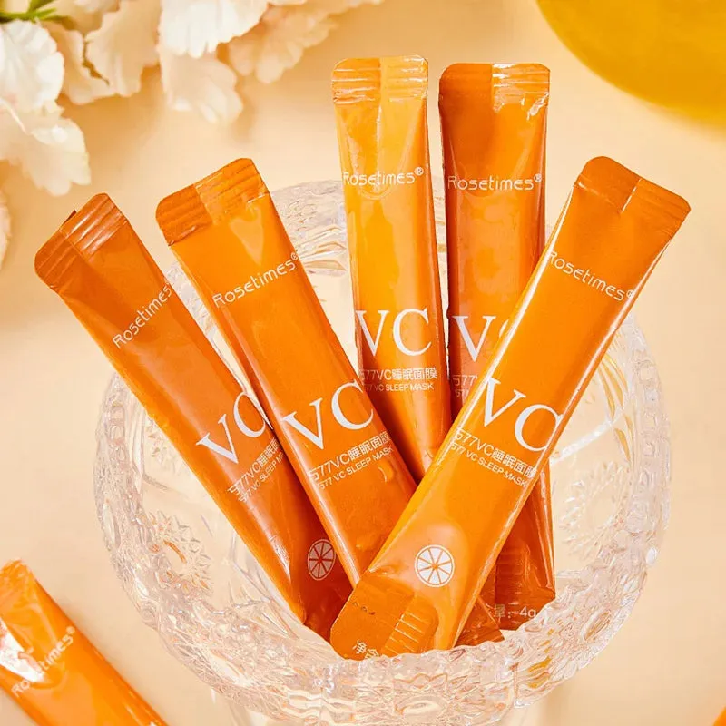 30 Piece Vitamin C Sleeping Masks Moisturizing Rejuvenating Firming