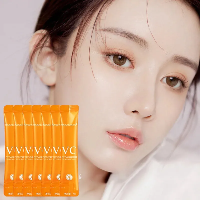 30 Piece Vitamin C Sleeping Masks Moisturizing Rejuvenating Firming