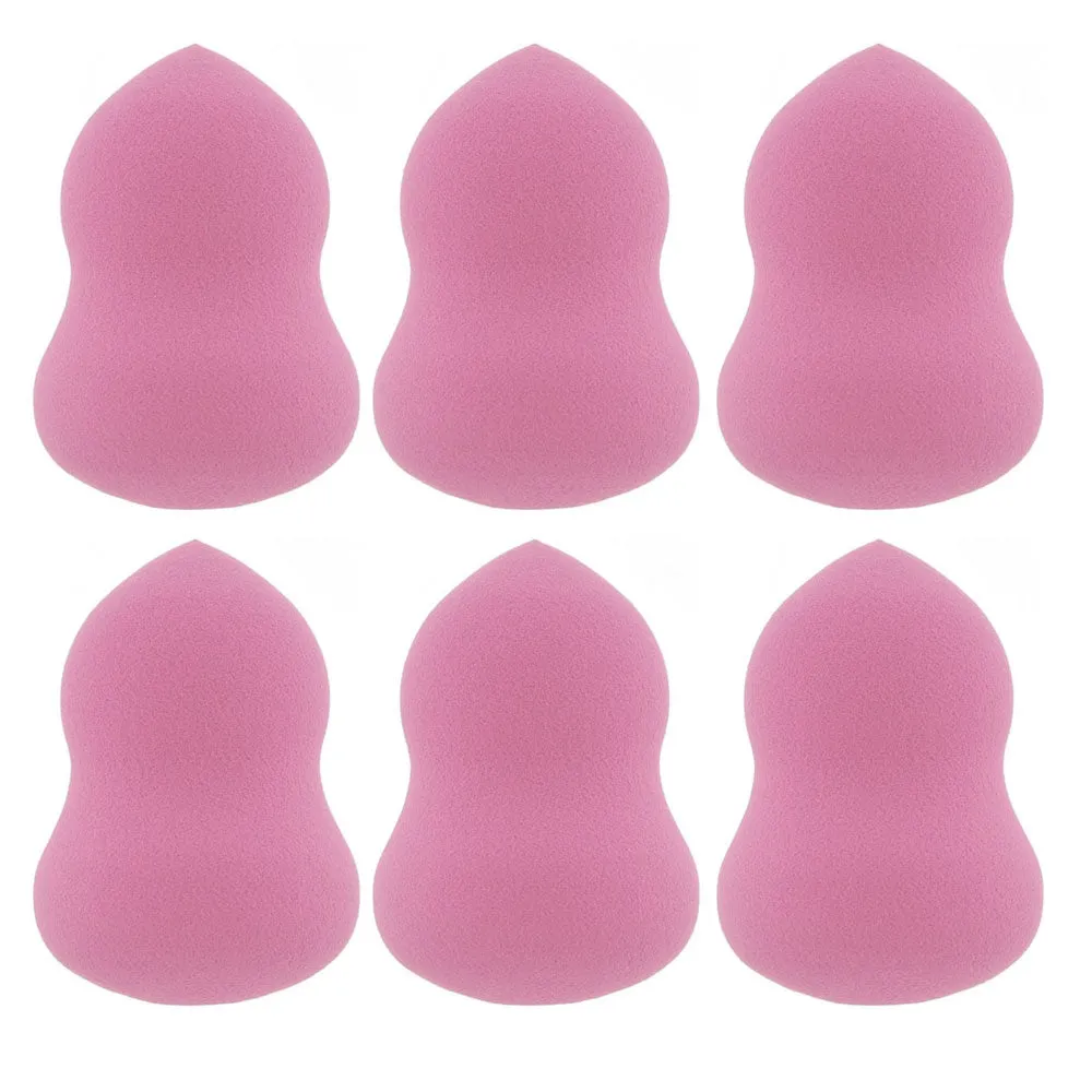 6 Pc Lot New Beauty Makeup Sponge Blender Beauty Sponge for Blending Contouring