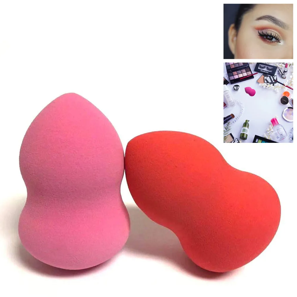 6 Pc Lot New Beauty Makeup Sponge Blender Beauty Sponge for Blending Contouring