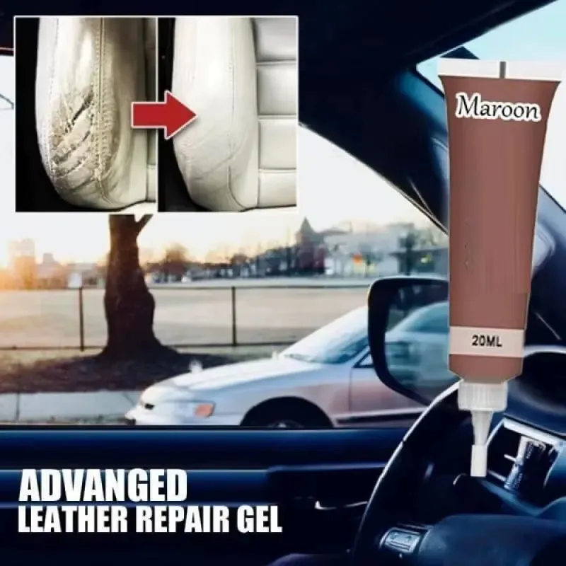 Advanced Leather Repair Gel 20Ml Leather Repair Gel Colorful Repair Home Car Seat Leather Complementary Repair Refurbishing