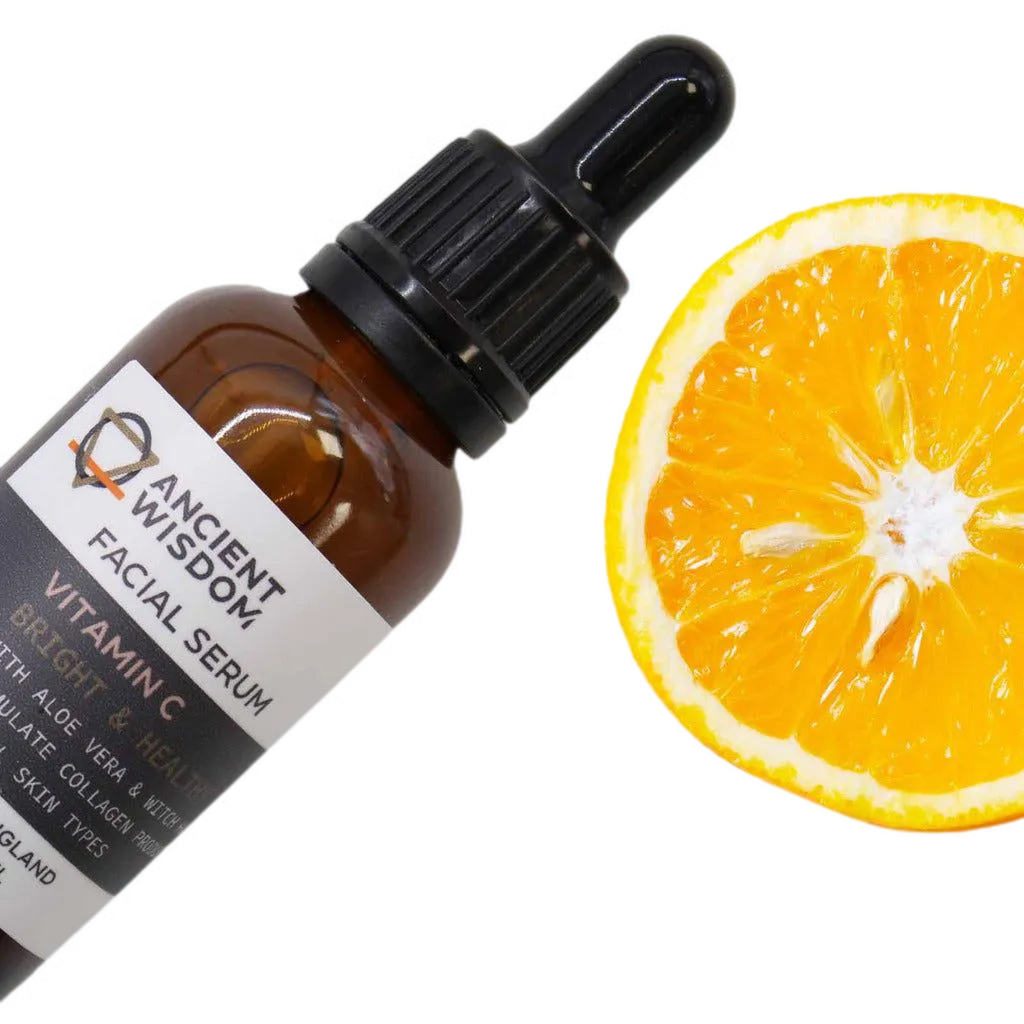 Ancient Wisdom - Natural Facial Serum -Made in England - Vegan - Highly Moisturising