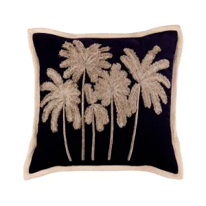 Cushion Brown Kai Palm Trees - 45 x 45 cm