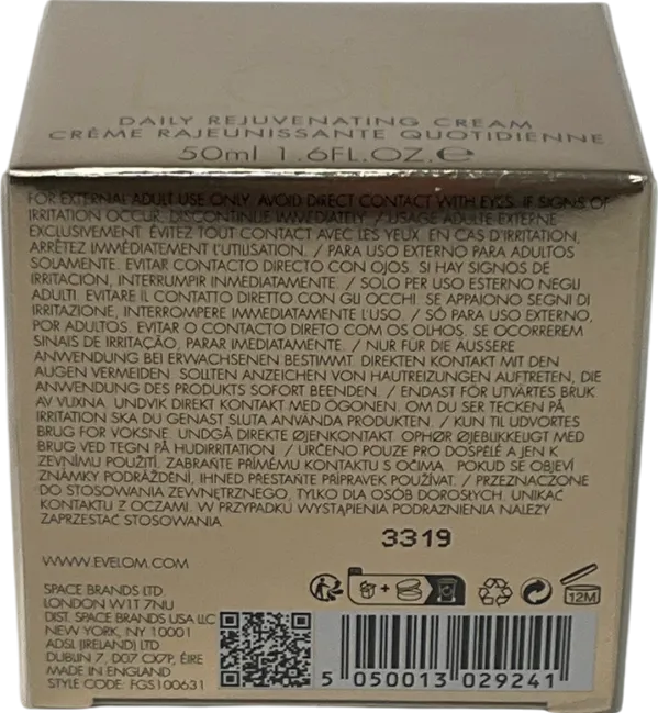 Eve Lom Daily Rejuvenating Cream 50ml