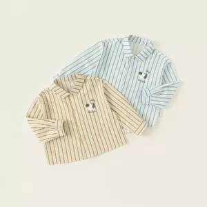 Gentle Dog Stripes Kids Shirt