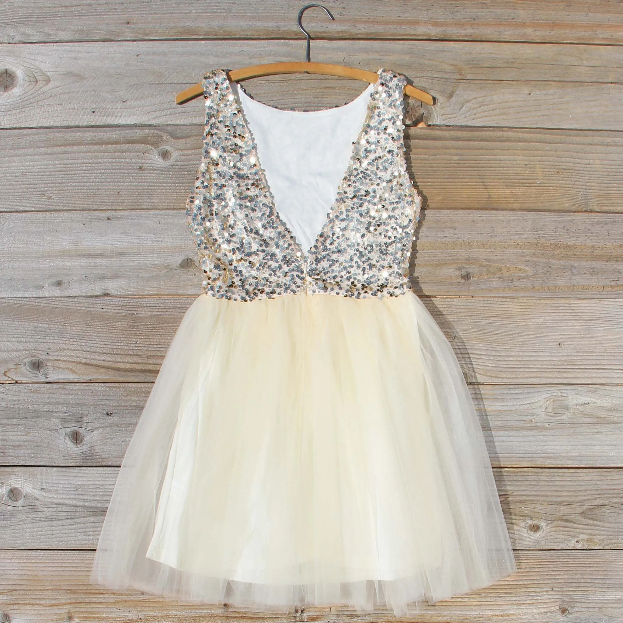 Golden Sugar Party Dress