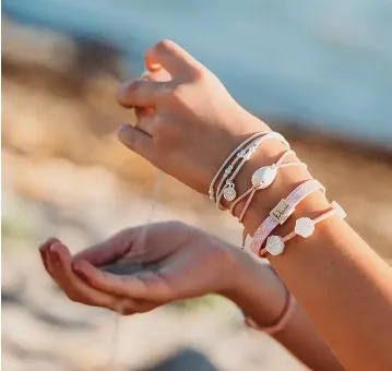 Hair Tie Bracelets- Shimmer