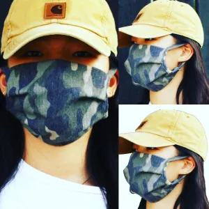 H&W Cami - camouflage printed cloth face mask