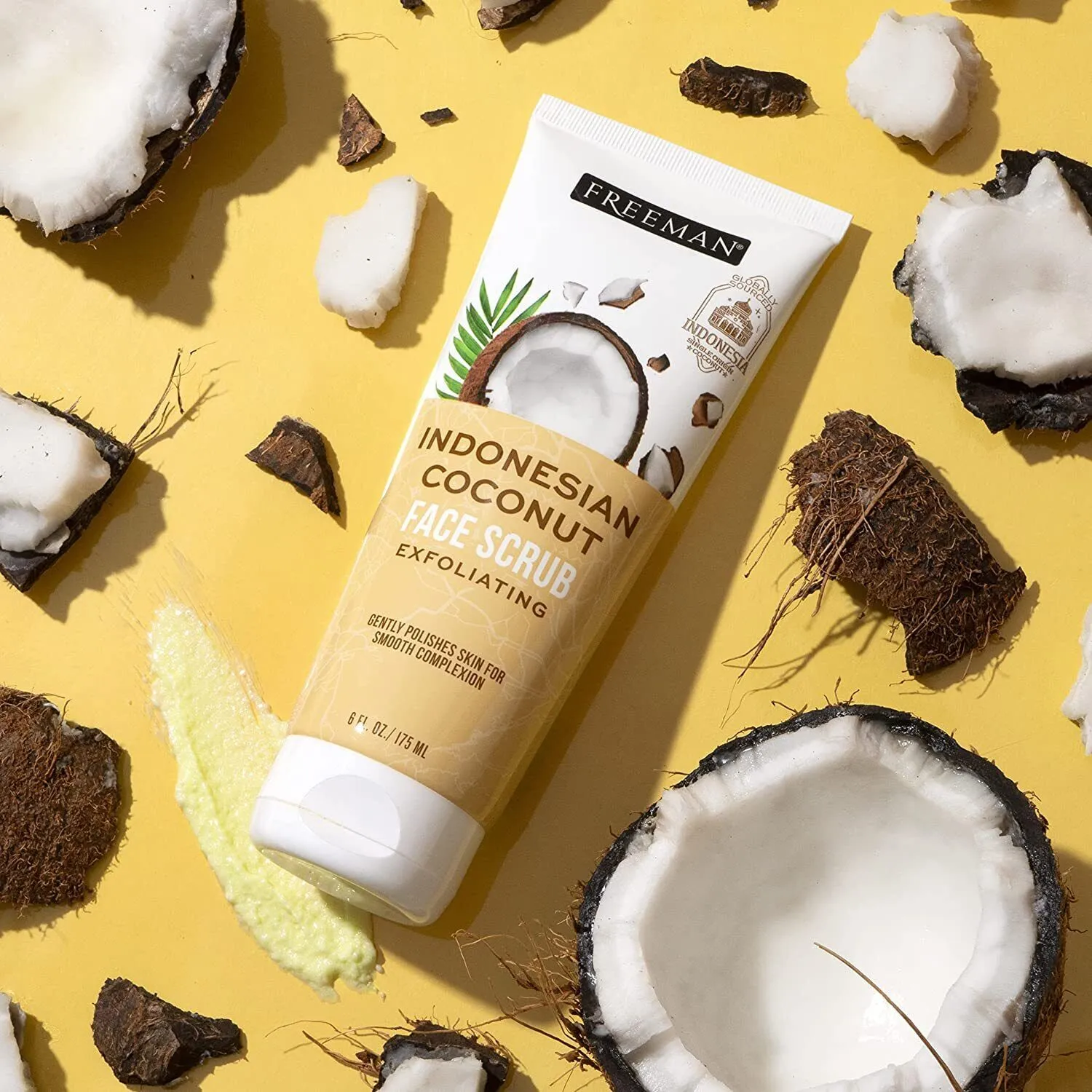 Indonesian Coconut Face Scrub Exfoliating 175ml