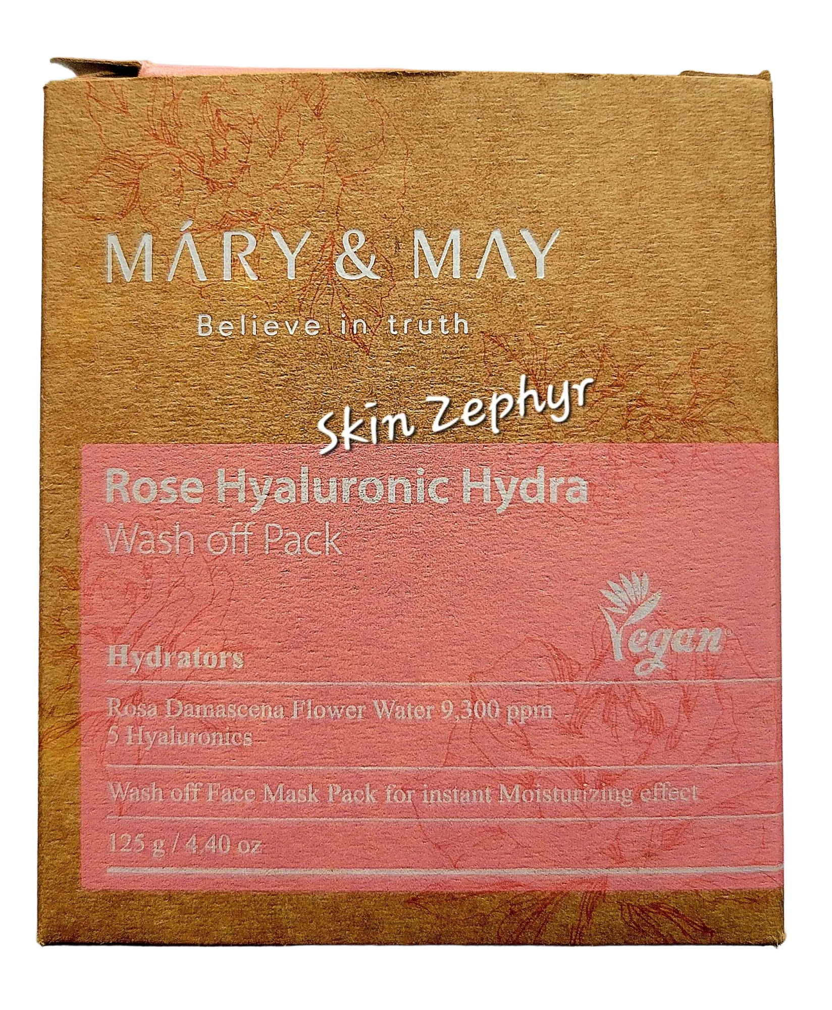 Mary and May Rose Hyaluronic Hydra Wash-Off Pack