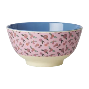 Medium Melamine Bowl - A Rose Is A Rose Print