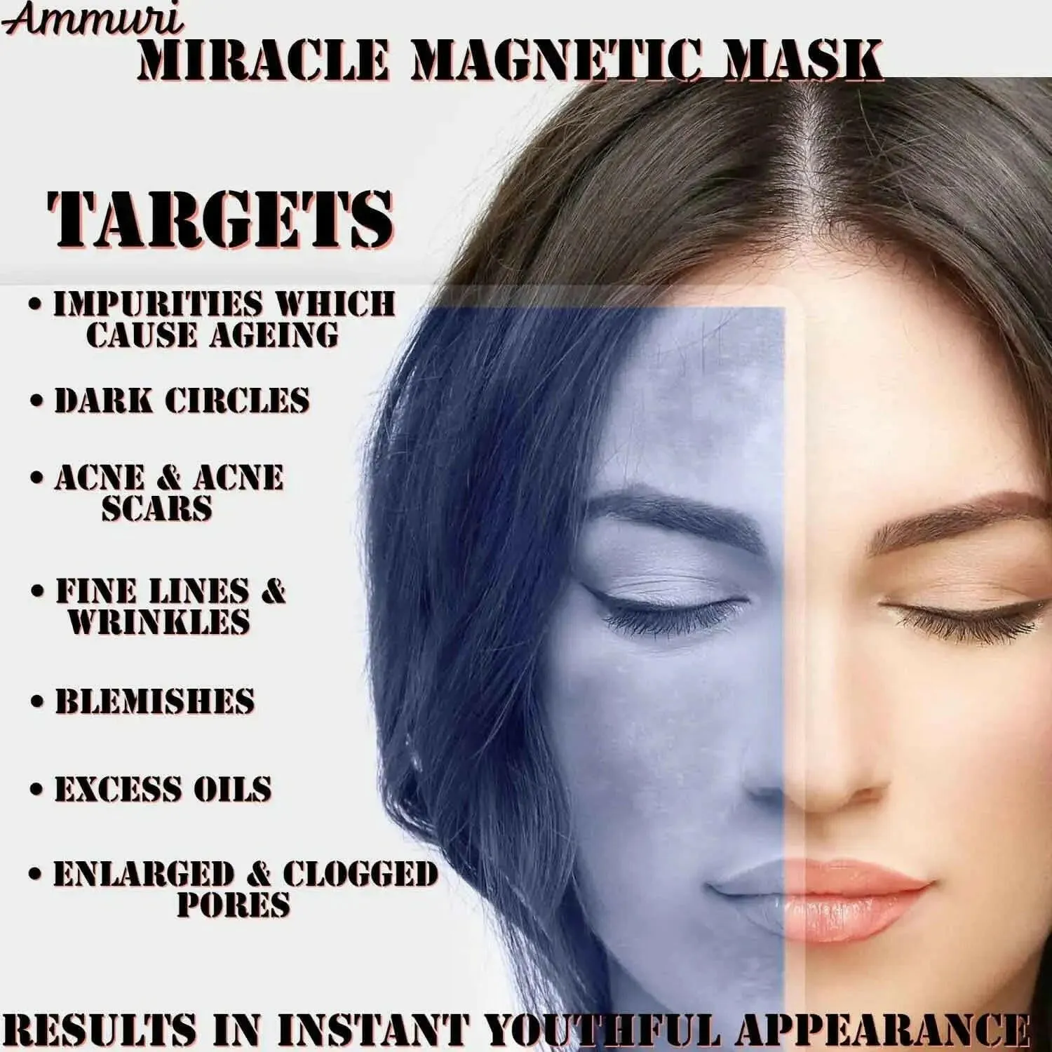 Mineral-Rich Magnetic Face Mask