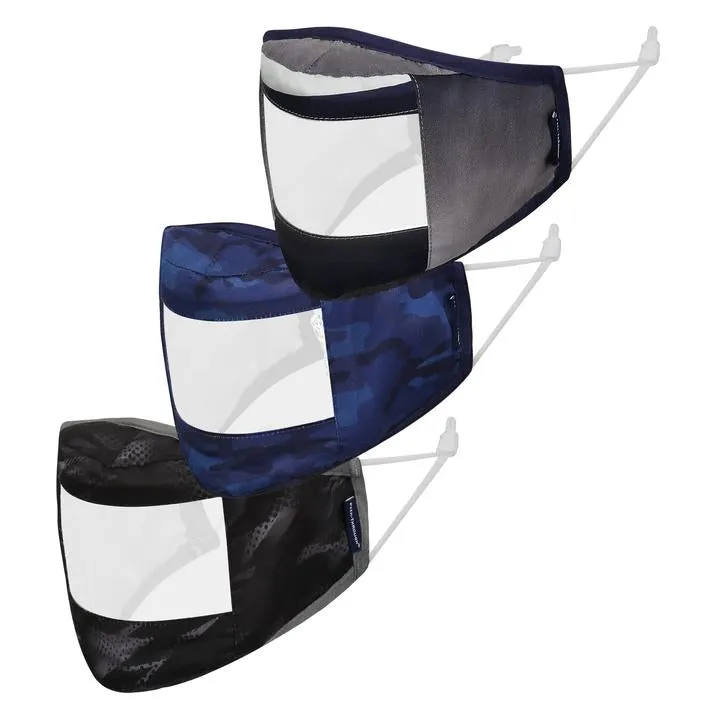 Peek-Through Masks 3-Pack (Adult Size)