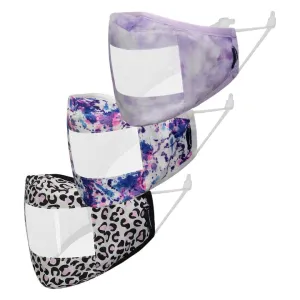Peek-Through Masks 3-Pack (Adult Size)