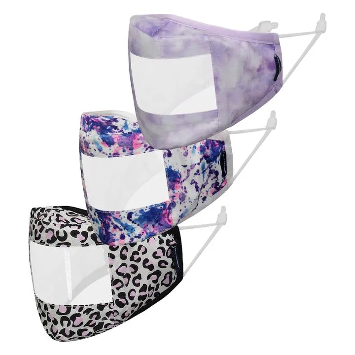 Peek-Through Masks 3-Pack (Adult Size)