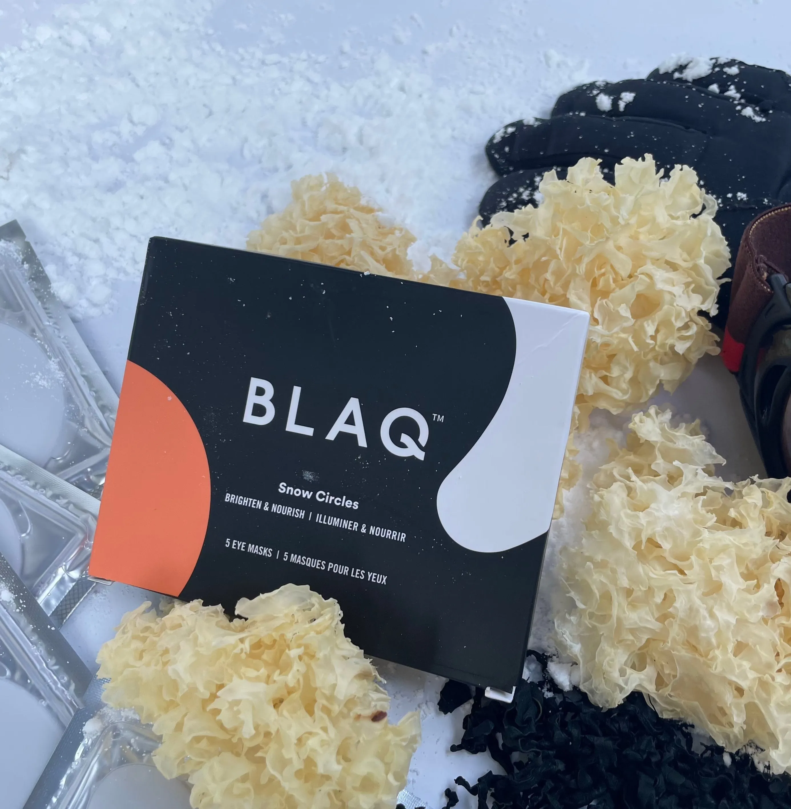 Snow Circles Eye Masks