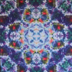 'Tesla Globe' Mandala 45"X 45"  #1661