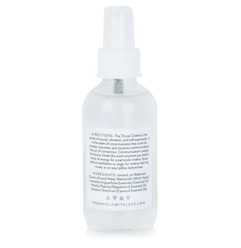 Throat Chakra Spray by From Molly with Love