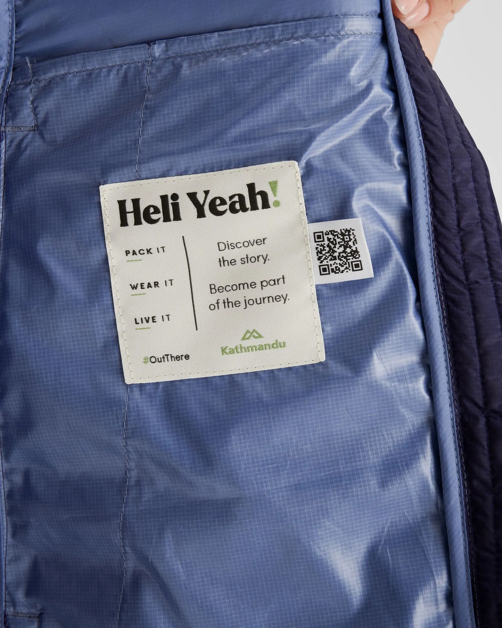 Women's Heli R Hooded Down Jacket - Dark Horizon